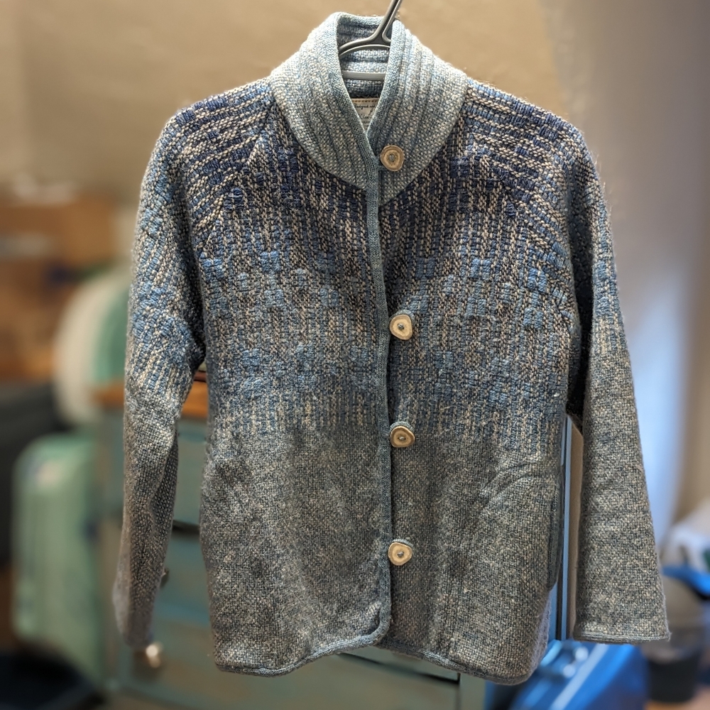 Handwoven 100% Wool Jacket